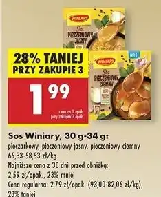 Biedronka Sos pieczeniowy jasny Winiary oferta