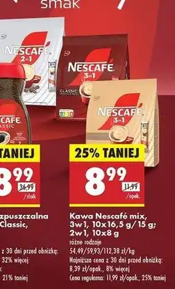 Biedronka Kawa Nescafe 2In1 Classic oferta