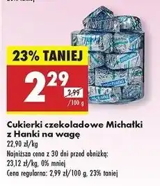 Biedronka Cukierki z hanki Śnieżka Michałki Z Hanki oferta