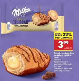 Biedronka Rogalik waniliowy Milka oferta