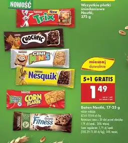 Biedronka Baton chocolate Fitness (Nestle) oferta