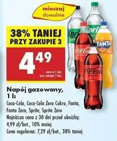 Biedronka Napój Sprite Zero oferta