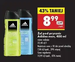 Biedronka Żel pod prysznic Adidas Men After Sport oferta