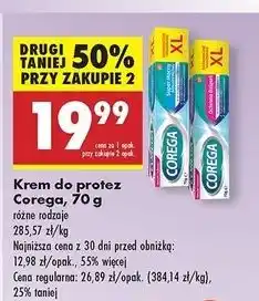 Biedronka Krem mocujący do protez Corega Ochrona Dziąseł oferta