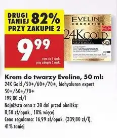 Biedronka Krem do twarzy ma dzień i noc 70+ Eveline Bio Hyaluron Expert oferta