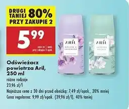 Biedronka Odświażacz powietrza jasmine petals Aril oferta