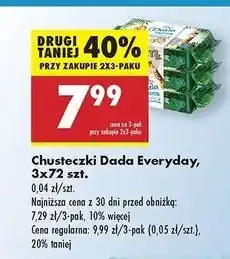 Biedronka Chusteczki rumianek i alantoina Dada Everyday oferta