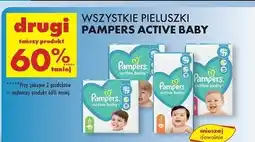 Biedronka Pieluszki midi 3 Pampers Active Baby oferta