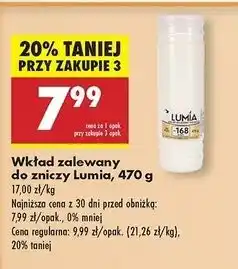 Biedronka Wkład zalewany 168h Lumia oferta