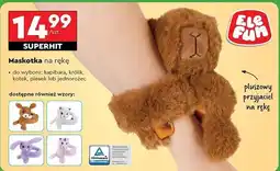 Biedronka Maskotka na ręke piesek Elefun oferta