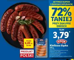 Lidl Kiełbasa śląska ekstra Pikok oferta