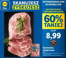 Lidl Karkówka wieprzowa bez kości Rzeźnik Codzienna Dostawa oferta