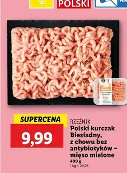 Lidl Mięso mielone z kurczaka Rzeźnik Codzienna Dostawa oferta