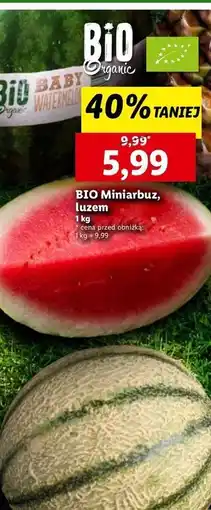 Lidl Arbuz mini bio oferta
