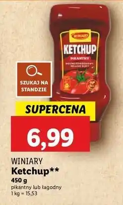 Lidl Ketchup łagodny Winiary oferta
