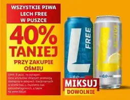 Lidl Piwo Lech Free Active Hydrate Mango I Cytryna oferta