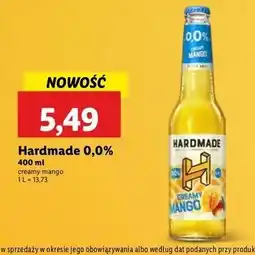 Lidl Piwo Hardmade Creamy Mango oferta