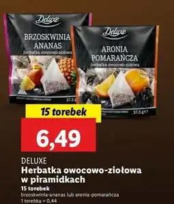 Lidl Herbata aronia - pomarańcza Deluxe (Schwarz) oferta
