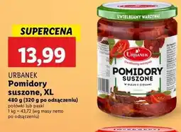 Lidl Pomidory suszone paski Urbanek oferta