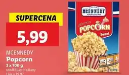 Lidl Popcorn do mikrofalówki maślany Mcennedy oferta
