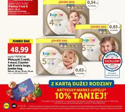 Lidl Pieluchy junior 5 Lupilu Premium oferta