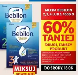 Lidl Mleko 5 Bebilon Advance Pronutra oferta