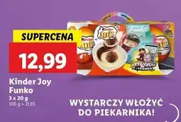 Lidl Jajko z niespodzianką funco Kinder Joy oferta