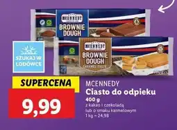 Lidl Ciasto do wypieku o smaku karmelowym Mcennedy oferta