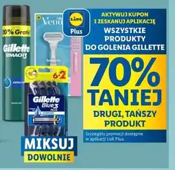 Lidl Maszynka do golenia + 4 wkłady Gillette Venus Smooth Sensitive oferta