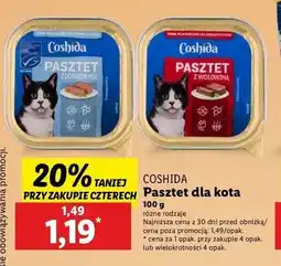 Lidl Pasztet z dorszem Coshida oferta