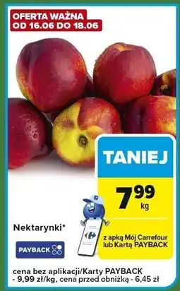 Carrefour Express Nektarynki 1 kg Carrefour Express oferta