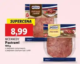 Lidl Pastrami z pieprzem cytrynowym Mcennedy oferta
