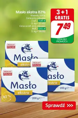 Dino Masło ekstra 82% Krasula oferta