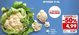 Kaufland Kalafior Polski oferta