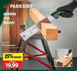 Lidl Piła japońska Parkside oferta