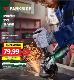 Lidl Szlifierka kątowa pws 115 a1 750 w Parkside oferta