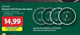 Lidl Tarcze do cięcia i szlifowania Parkside oferta