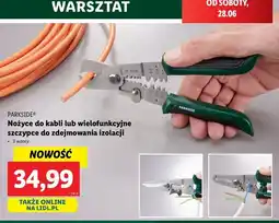 Lidl Nożyce do kabli Parkside oferta