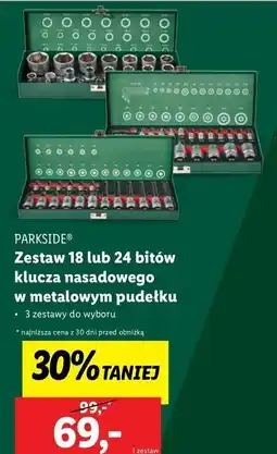 Lidl Zestaw kluczy nasadowych Parkside oferta