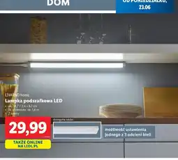 Lidl Lampka podszafkowa led Livarno Home oferta