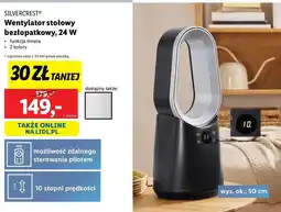 Lidl Wentylator bezłopatkowu 24w Silvercrest oferta