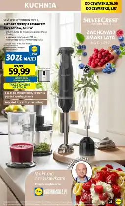 Lidl Blender 600 w Silvercrest oferta