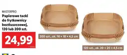 Lidl Tacki papierowe do frytkownicy 20 x cm Masterpro oferta
