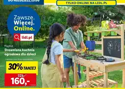 Lidl Kuchnia drewniana Playtive oferta