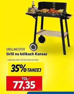 Lidl Grill na kółkach kansas Meister oferta