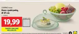 Lidl Kosz z pokrywką 27 cm Livarno Home oferta