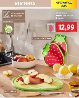 Lidl Deska do krojenia 31 x 24 cm Livarno Home oferta