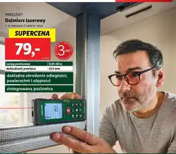 Lidl Dalmierz laserowy 50 m Parkside oferta