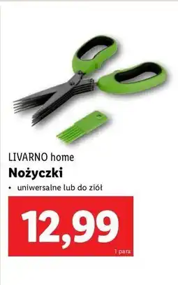 Lidl Nozyczki uniwersalne Livarno Home oferta