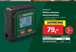 Lidl Miarka taśmowa bezprzewodowa Parkside oferta